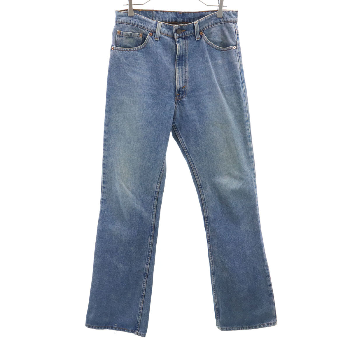 Levi's リーバイス 90s 517 USA製 オールド ブーツカットデニムパンツ W33 ブルー ジーンズ メンズ