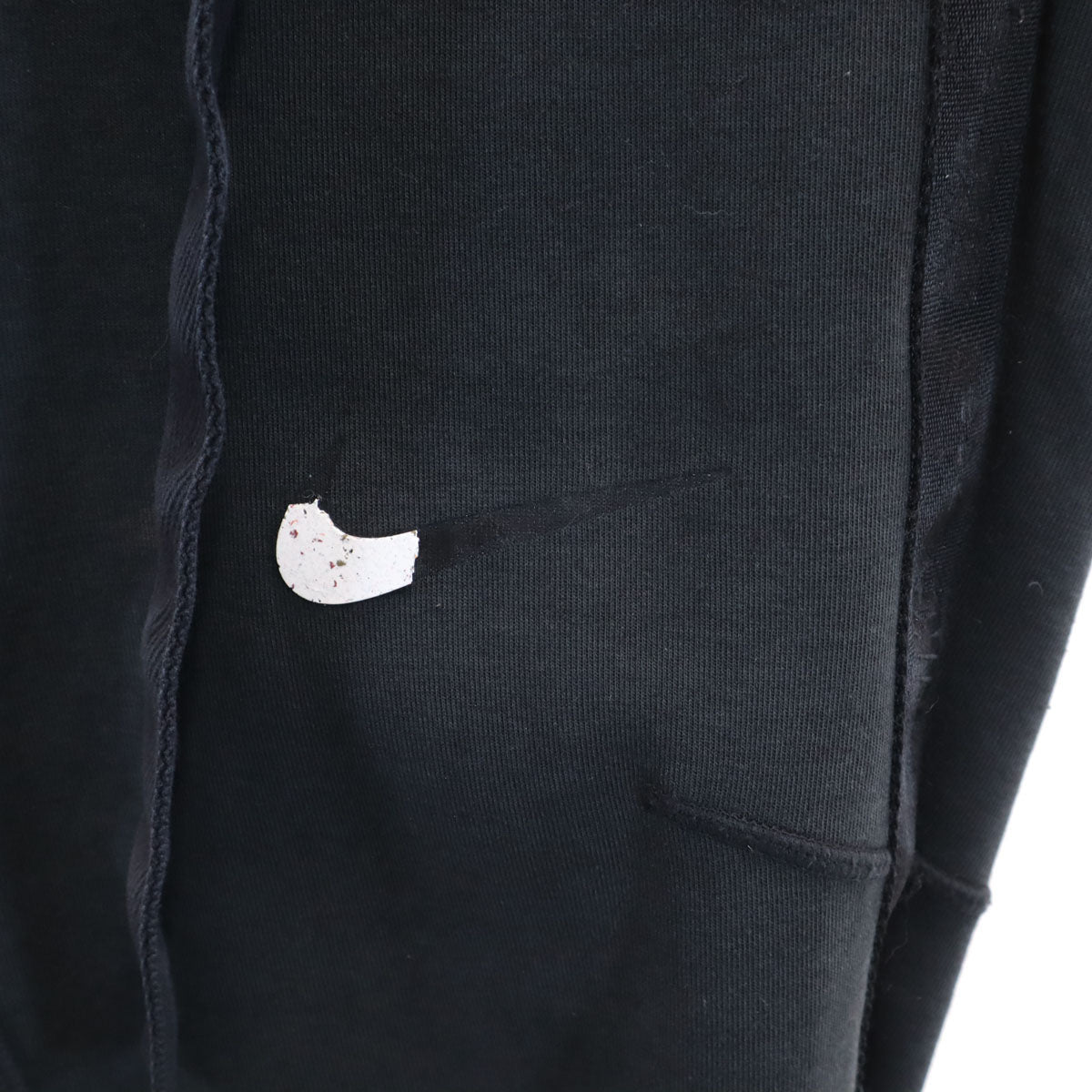 NIKE ナイキ sacai サカイ コラボ サイドテープ ジョガーパンツ XS ブラック メンズ