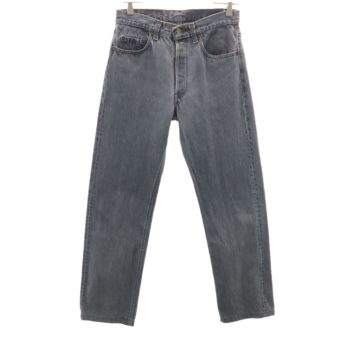 Levi's リーバイス 90s オールド 後染め テーパードデニムパンツ W29 グレー ジーンズ レディース