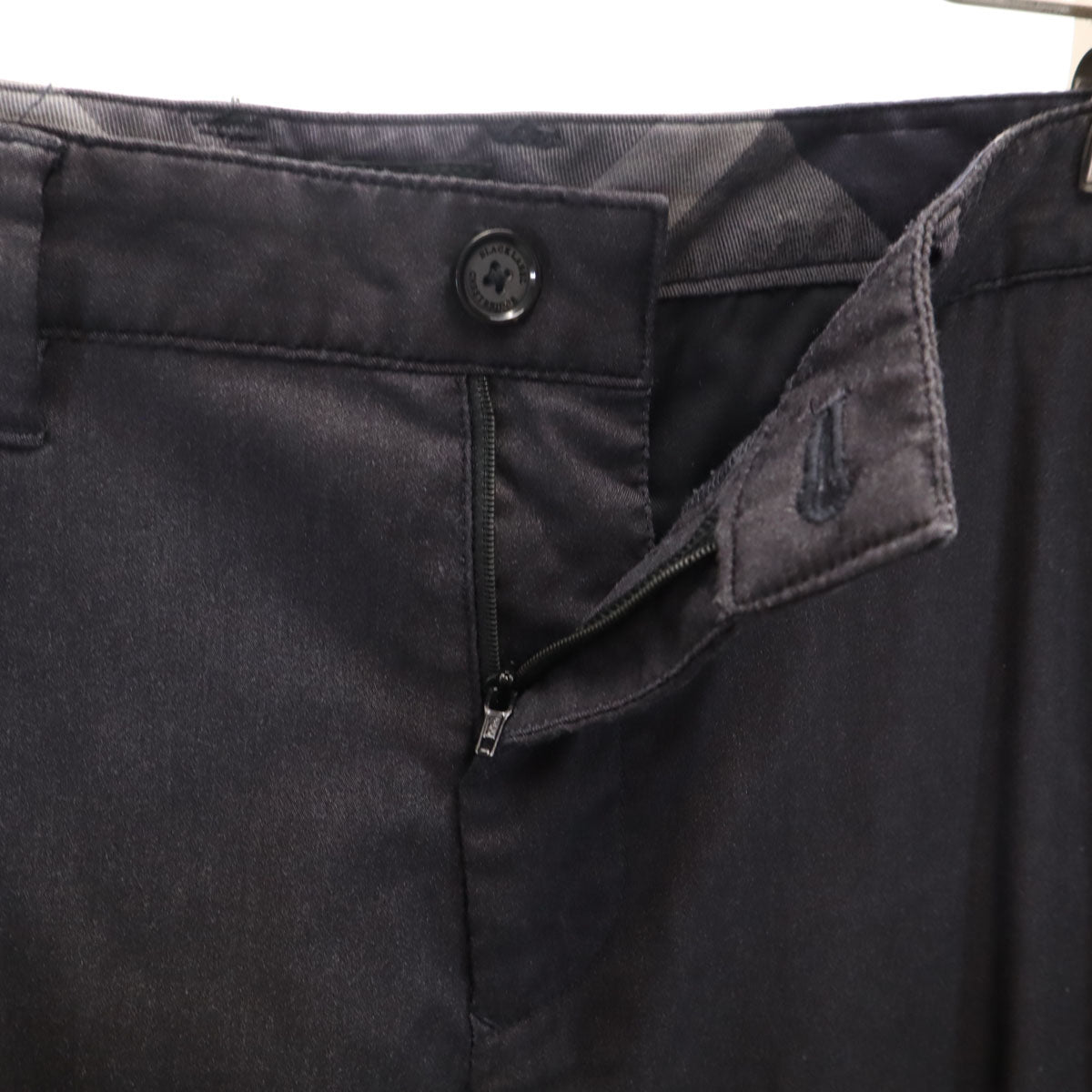 BLACK LABEL CRESTBRIDGE ブラックレーベルクレストブリッジ ストレッチパンツ M チャコールグレー 裏ウォーム メンズ