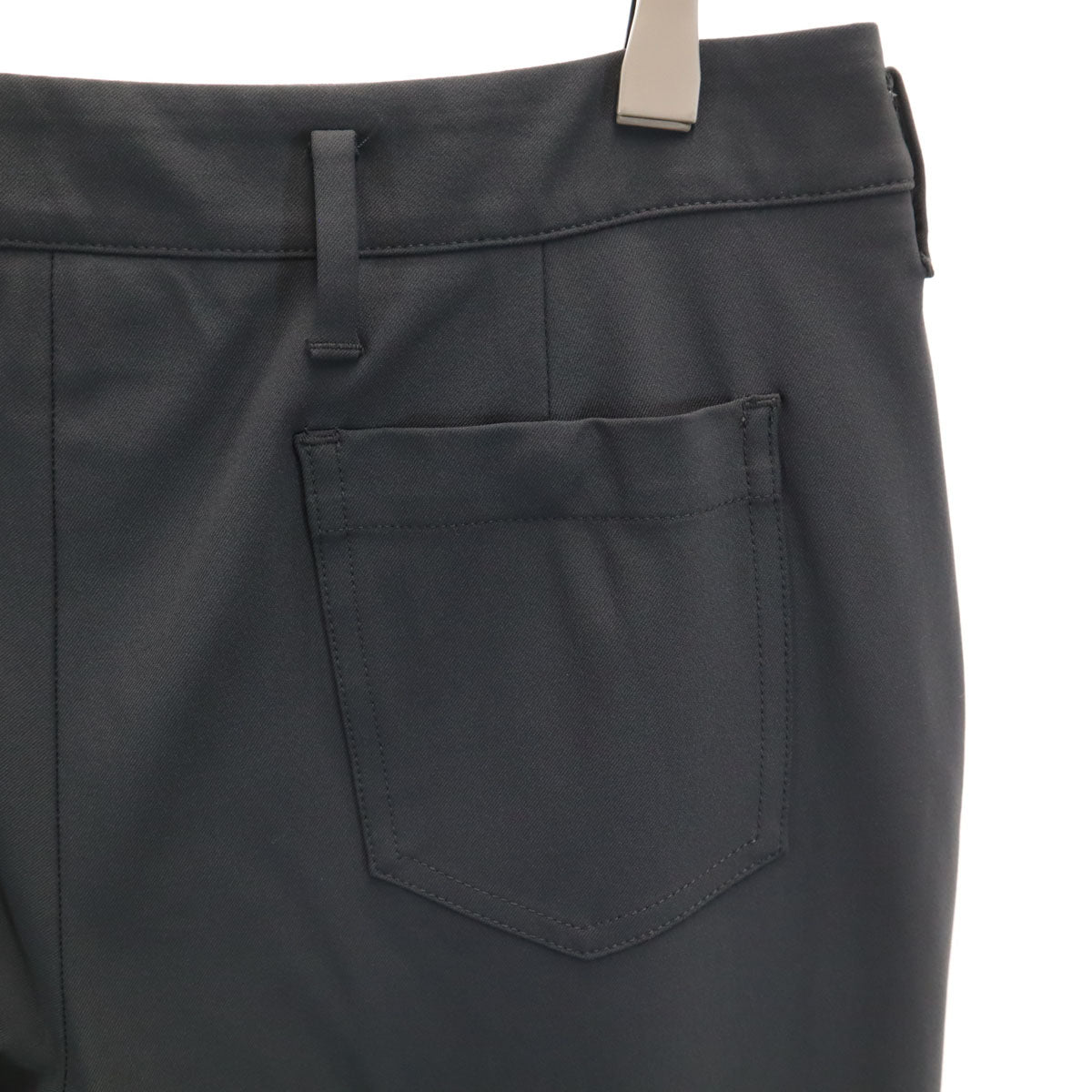 PRADA SPORTS プラダスポーツ イタリア製 ストレッチパンツ 42 チャコールグレー レディース