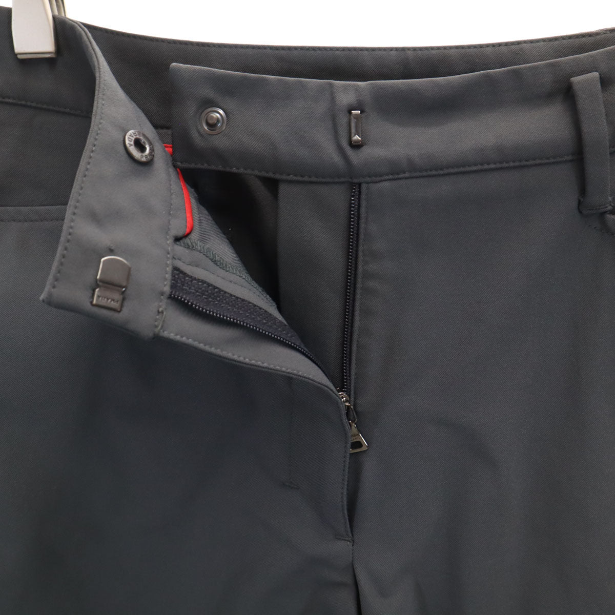 PRADA SPORTS プラダスポーツ イタリア製 ストレッチパンツ 42 チャコールグレー レディース
