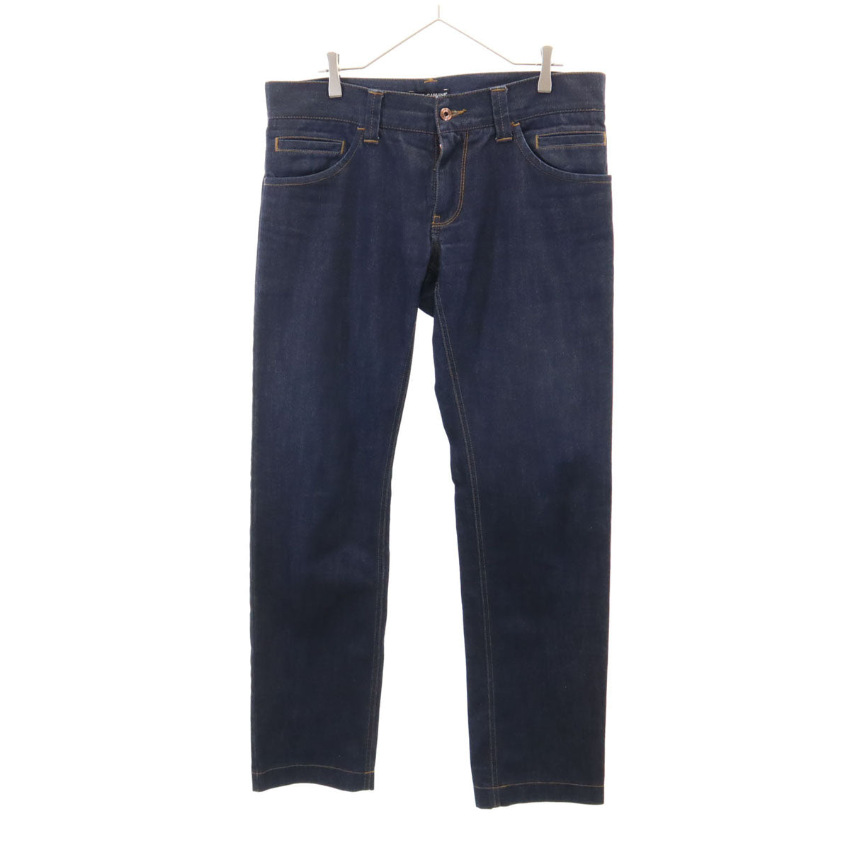 DOLCE&GABBANA ドルチェアンドガッバーナ イタリア製 14 CLASSIC ストレートデニムパンツ 50 インディゴ ジーンズ メンズ