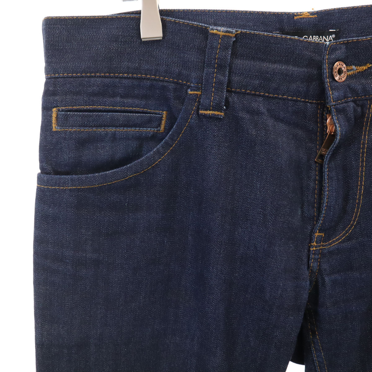 DOLCE&GABBANA ドルチェアンドガッバーナ イタリア製 14 CLASSIC ストレートデニムパンツ 50 インディゴ ジーンズ メンズ