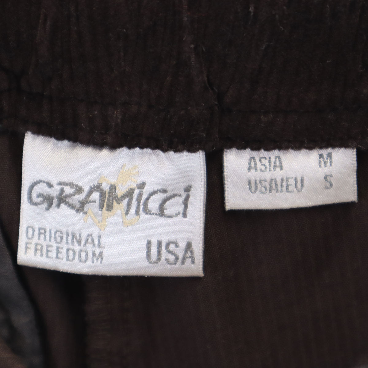 Gramicci グラミチ バルーン コーデュロイパンツ M ダークブラウン アウトドア レディース
