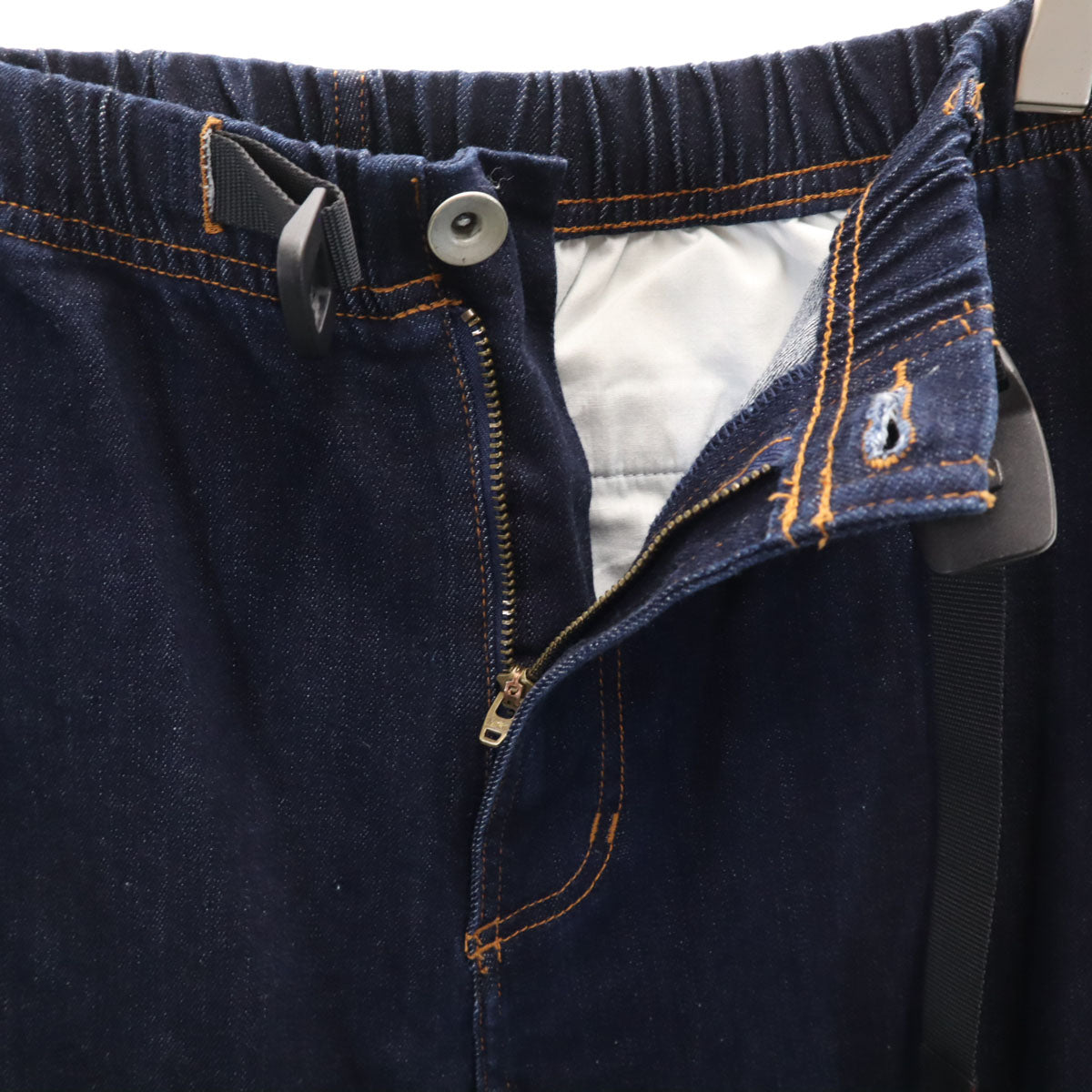 Gramicci グラミチ ニューナロー デニムパンツ L インディゴ アウトドア ジーンズ メンズ