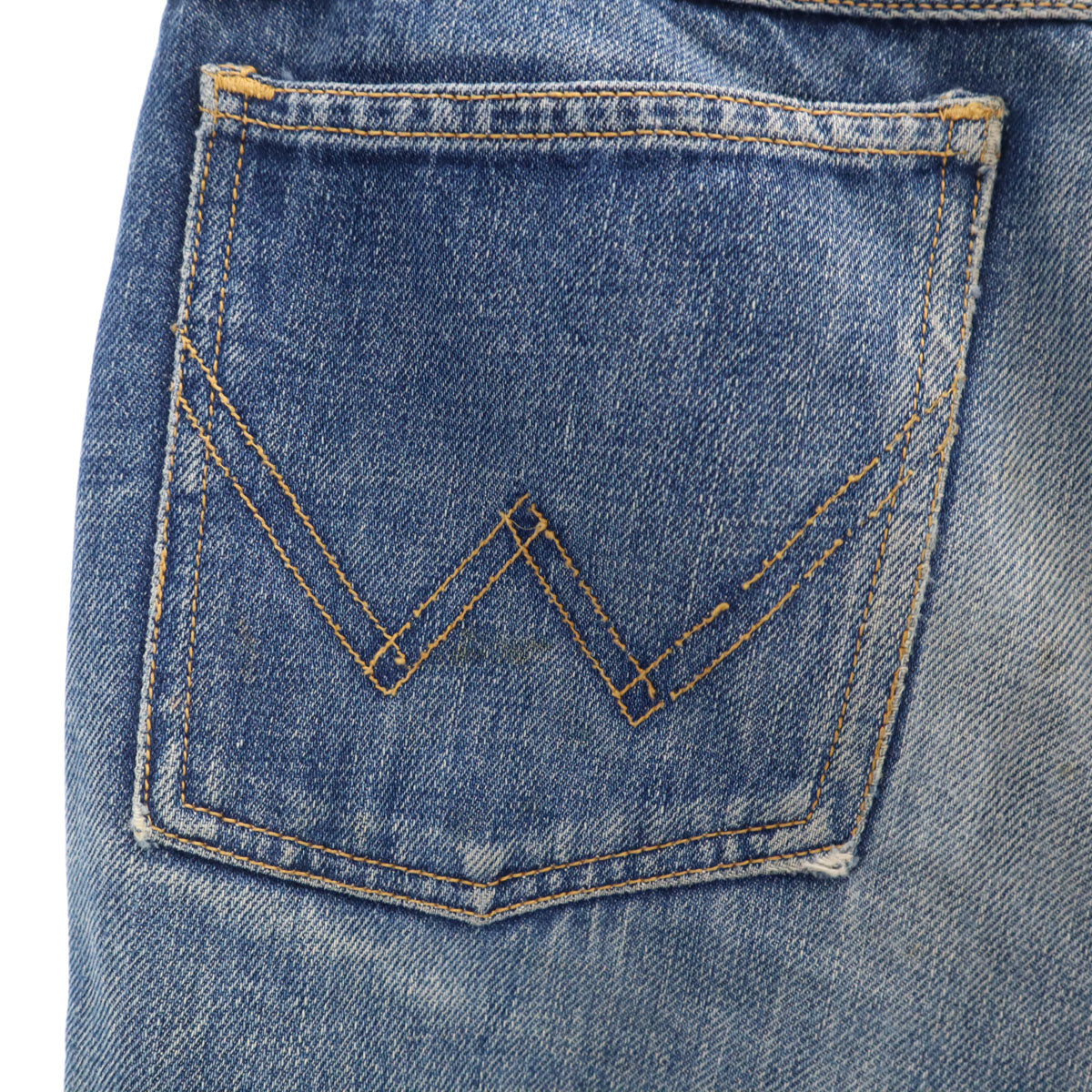 Wrangler ラングラー 70s ヴィンテージ デニムパンツ 30 ブルー ブッシュパンツ メンズ