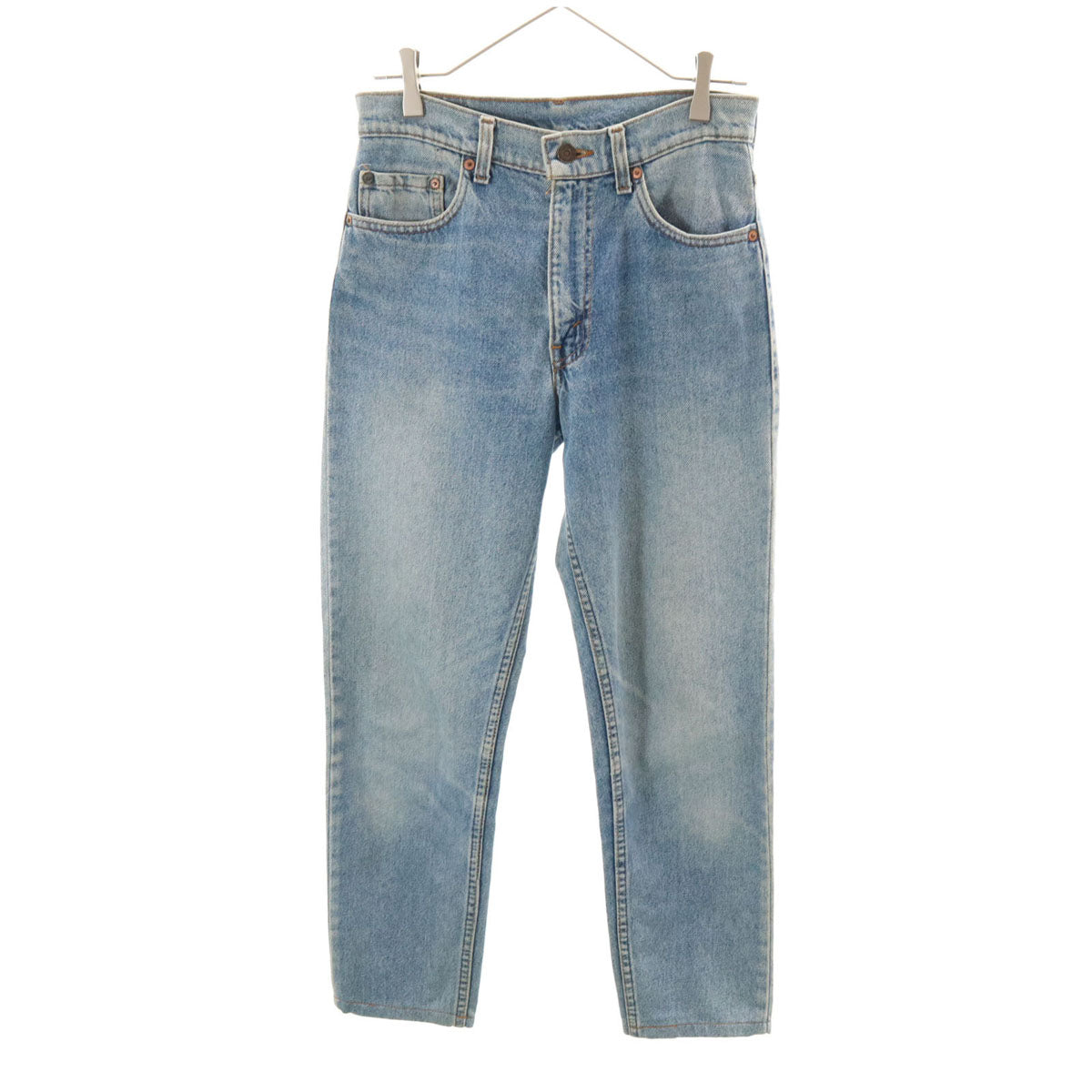 Levi's リーバイス 90s 610-0217 USA製 オールド テーパードデニムパンツ W29 ウォッシュブルー ジーンズ レディース