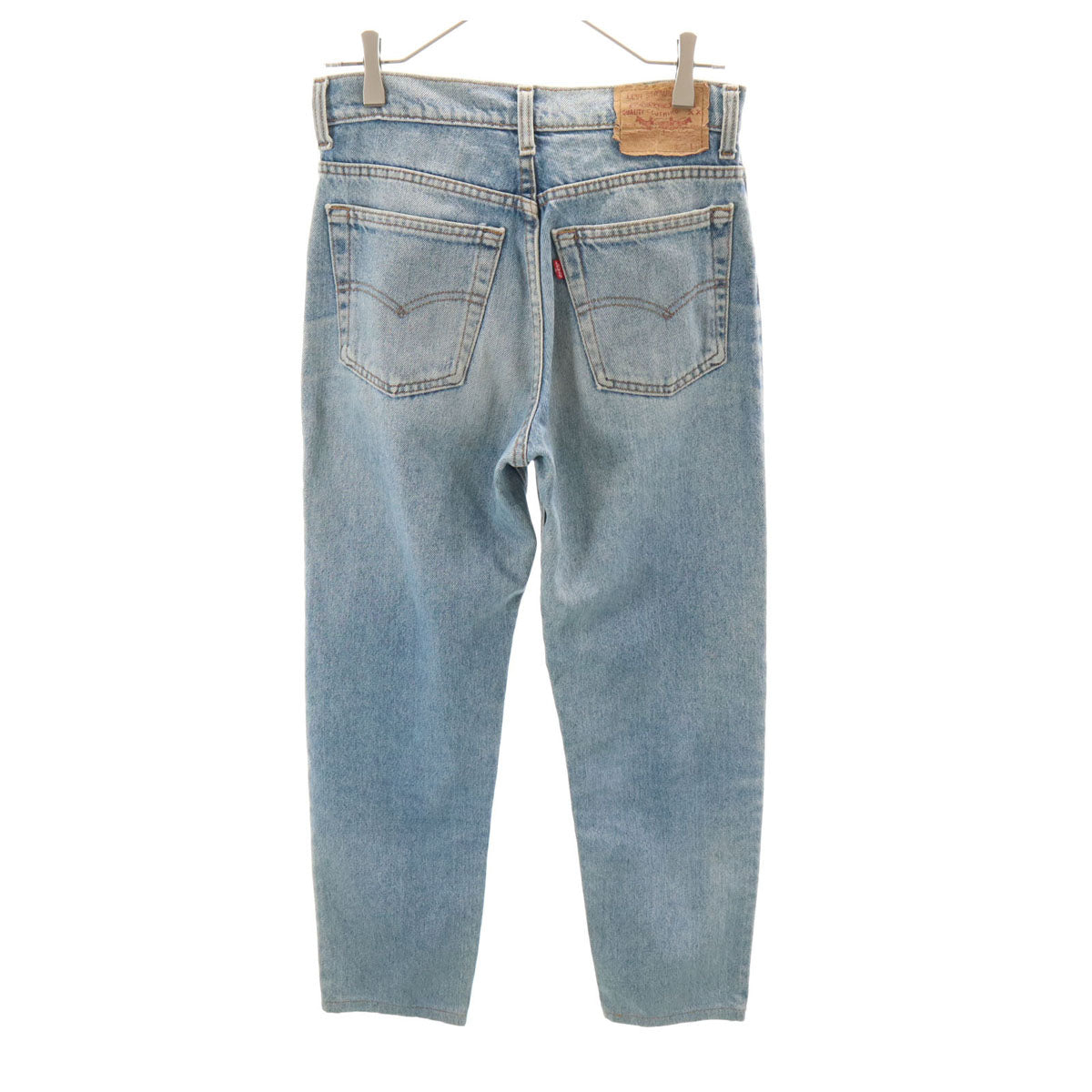 Levi's リーバイス 90s 610-0217 USA製 オールド テーパードデニムパンツ W29 ウォッシュブルー ジーンズ レディース