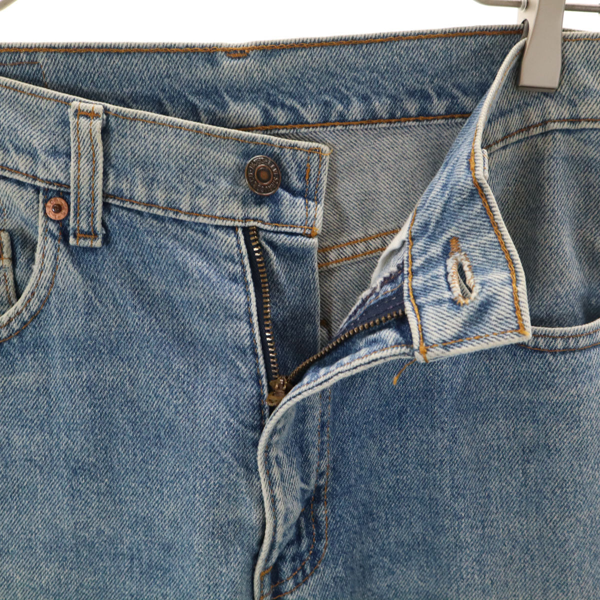 Levi's リーバイス 90s 610-0217 USA製 オールド テーパードデニムパンツ W29 ウォッシュブルー ジーンズ レディース