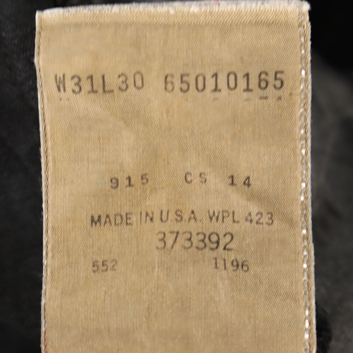 Levi's リーバイス 90s 501 USA製 オールド ストレートデニムパンツ W31 ブラック ボタンフライ ジーンズ 後染め メンズ