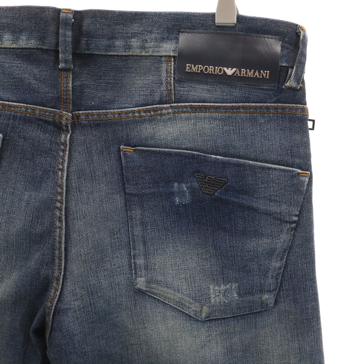 Emporio Armani エンポリオアルマーニ スキニーデニムパンツ 31 ブルー メンズ