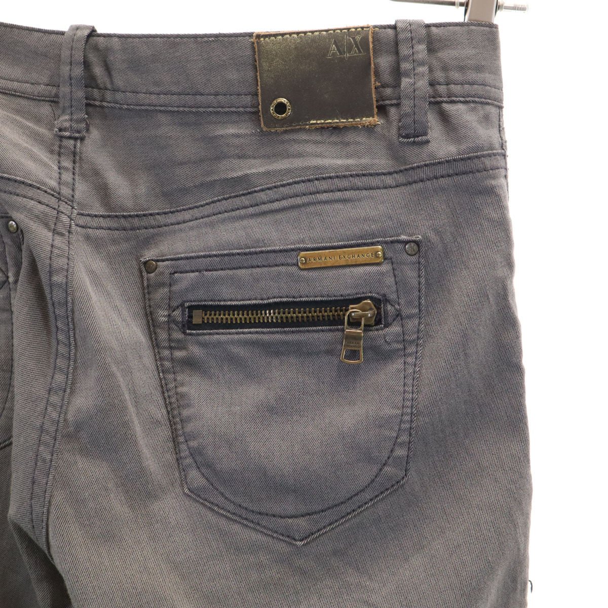 ARMANI EXCHANGE アルマーニエクスチェンジ スキニーパンツ 2 グレー レディース