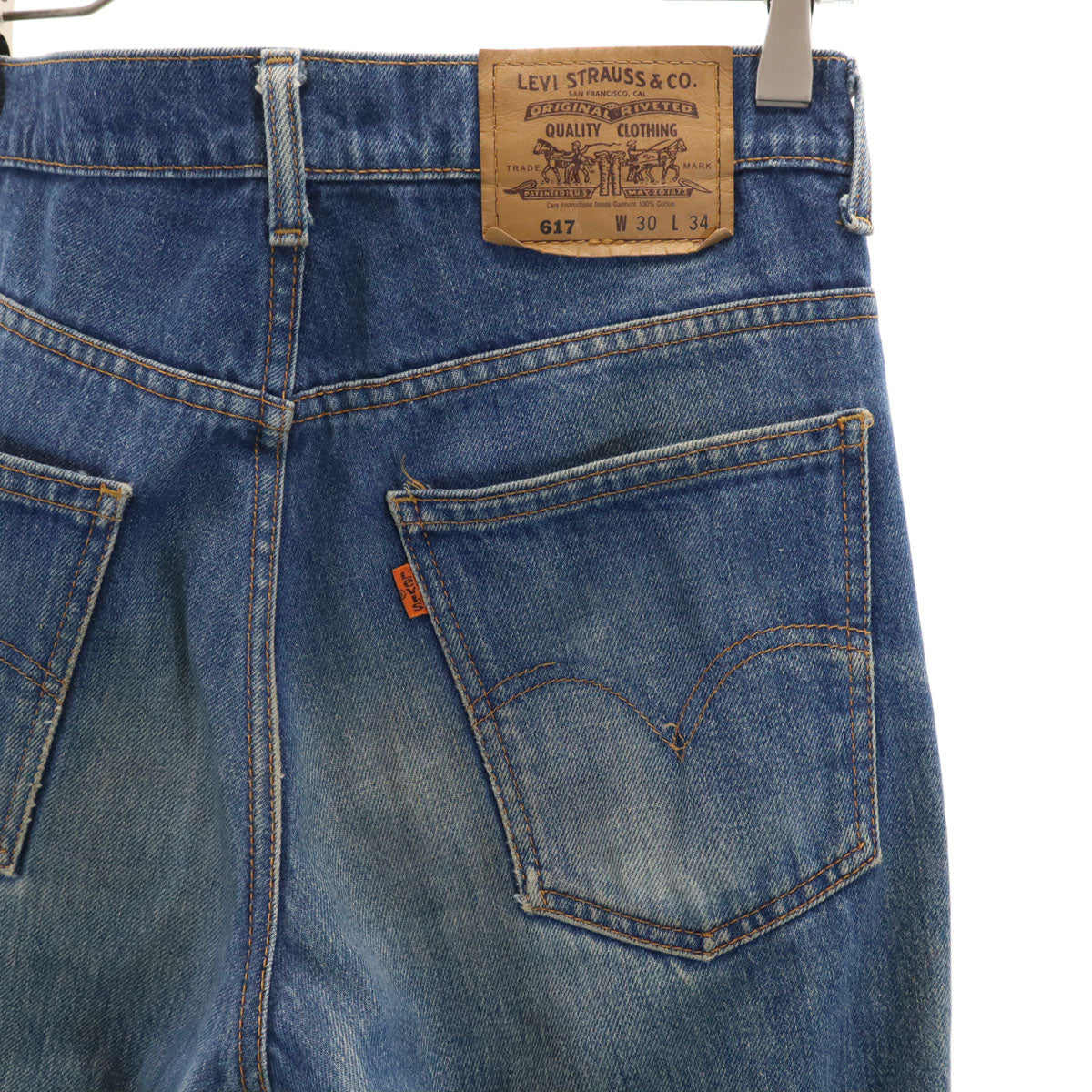 Levi's リーバイス 90s オールド ストレートデニムパンツ 30 ブルー メンズ