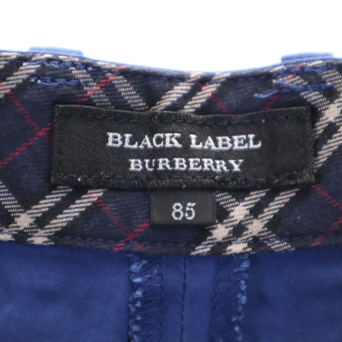 BURBERRY BLACK LABEL バーバリーブラックレーベル ロングパンツ 85 ネイビー 三陽商会 メンズ