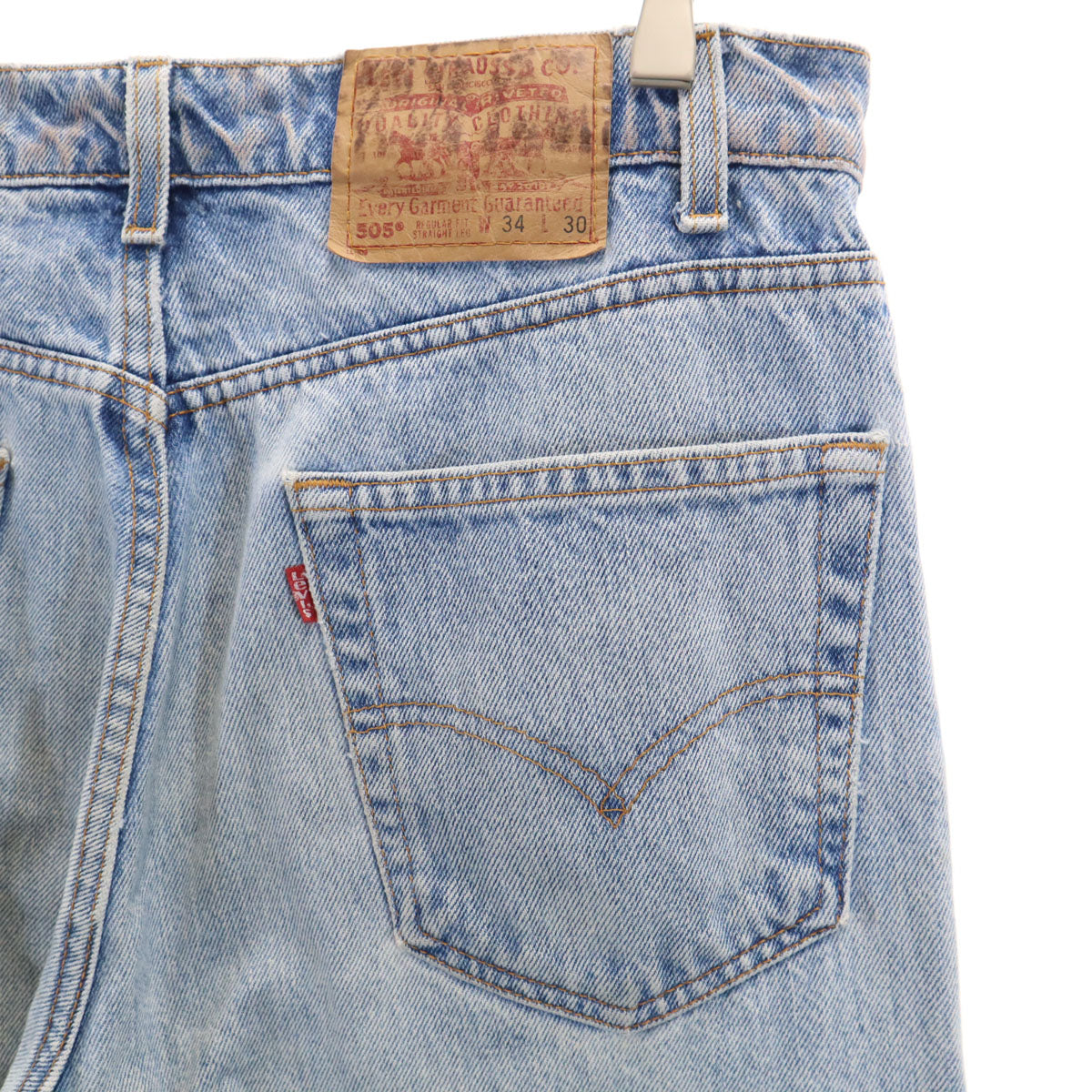 Levi's リーバイス 90s 505 オールド ストレートデニムパンツ W34 ブルー ジーンズ メンズ
