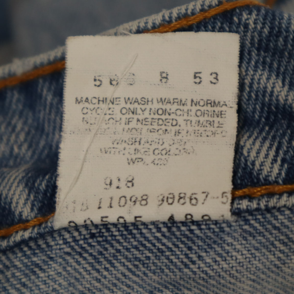 Levi's リーバイス 90s 505 オールド ストレートデニムパンツ W34 ブルー ジーンズ メンズ
