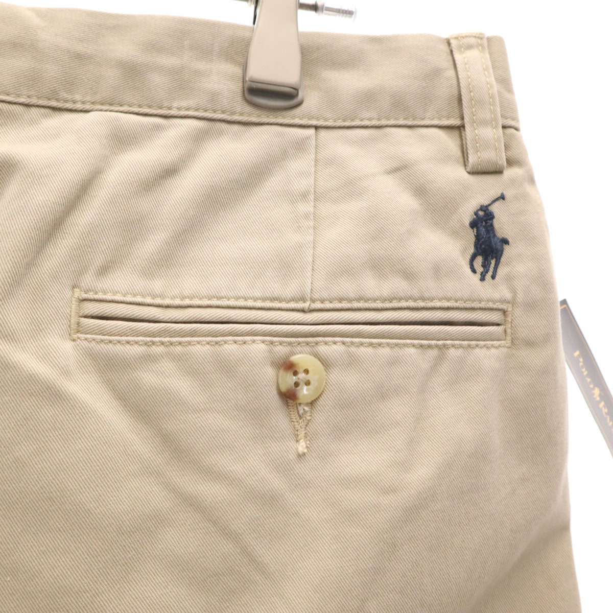 未使用 POLO RALPH LAUREN ポロラルフローレン チノパンツ W32 ベージュ タグ付き メンズ