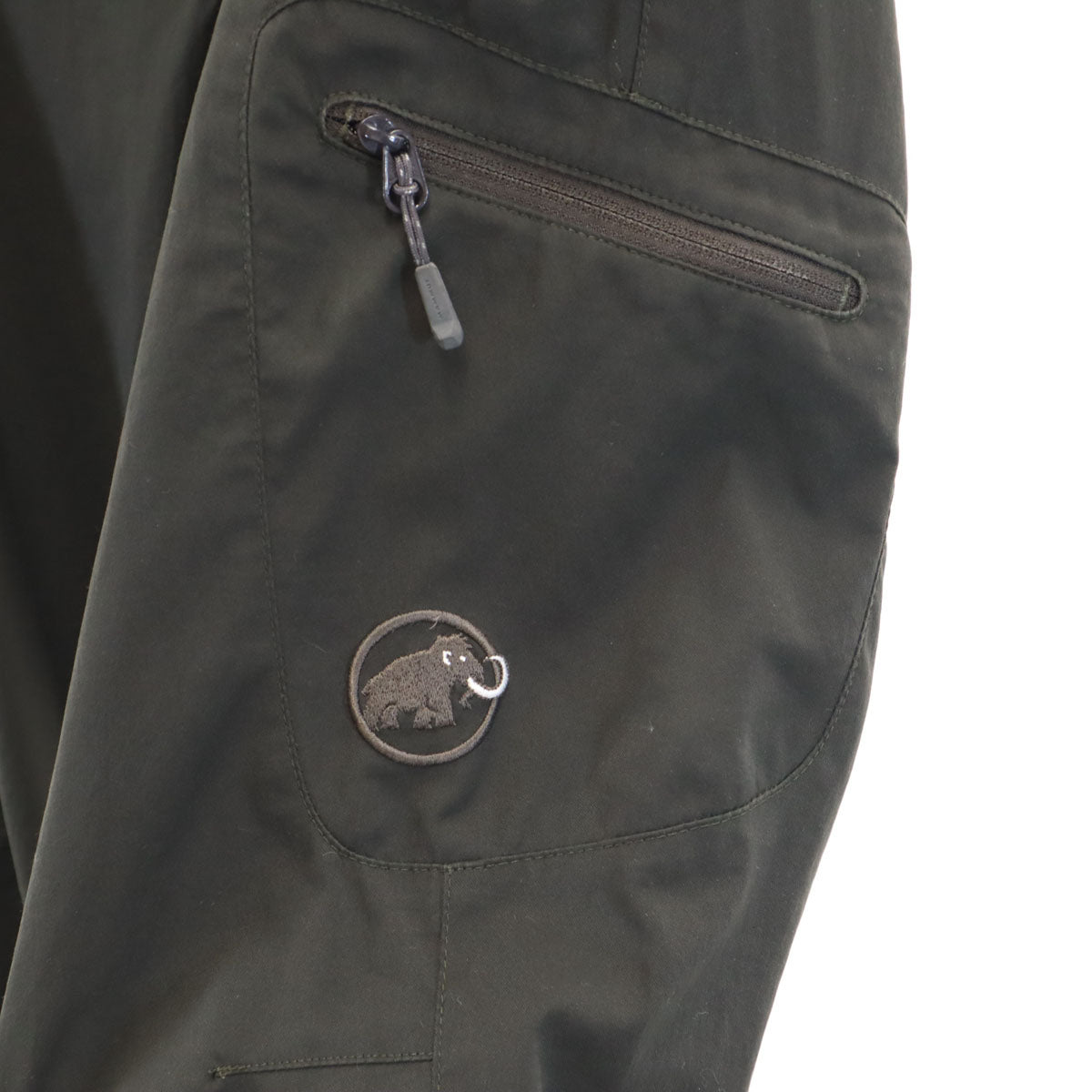 Mammut マムート BOMBOO Light 3/4 2in1 パンツ L チャコールカーキ アウトドア 2WAY メンズ