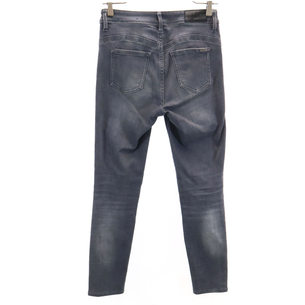 ARMANI EXCHANGE アルマーニエクスチェンジ スキニーデニムパンツ W26 チャコールグレー ジーンズ レディース