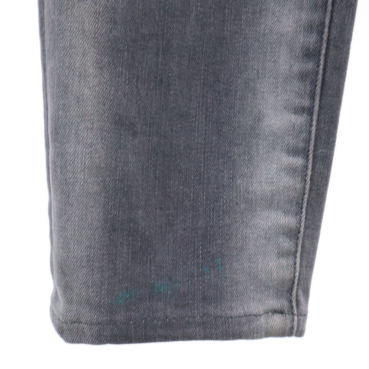 ARMANI EXCHANGE アルマーニエクスチェンジ スキニーデニムパンツ W26 チャコールグレー ジーンズ レディース