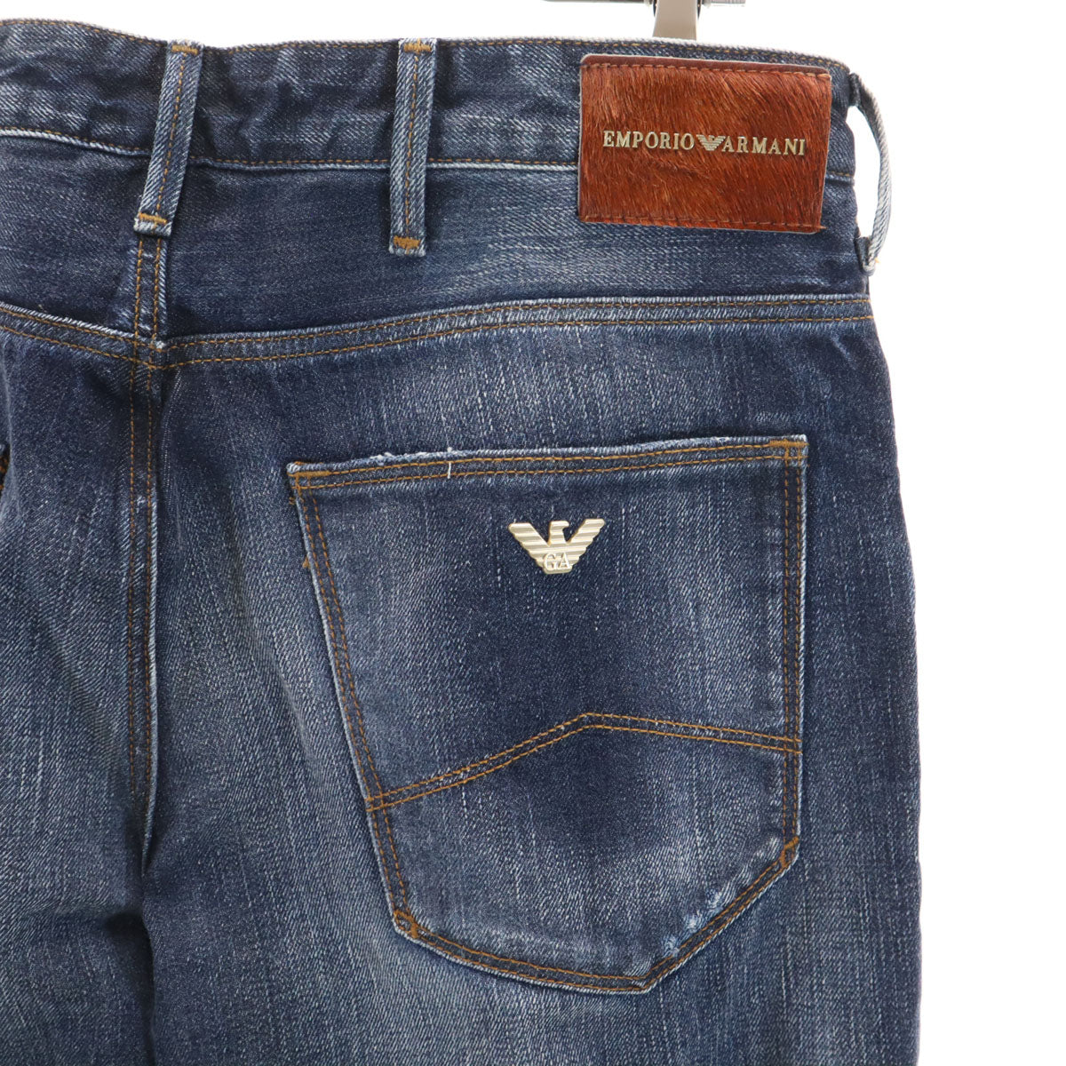 Emporio Armani エンポリオアルマーニ デニムパンツ W31 インディゴブルー ジーンズ メンズ