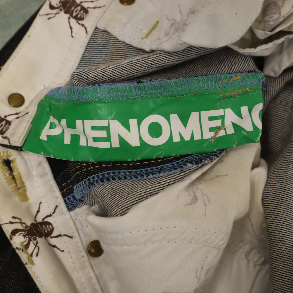 PHENOMENON フェノメノン 日本製 スキニーデニムパンツ 32 ブラック ジーンズ メンズ