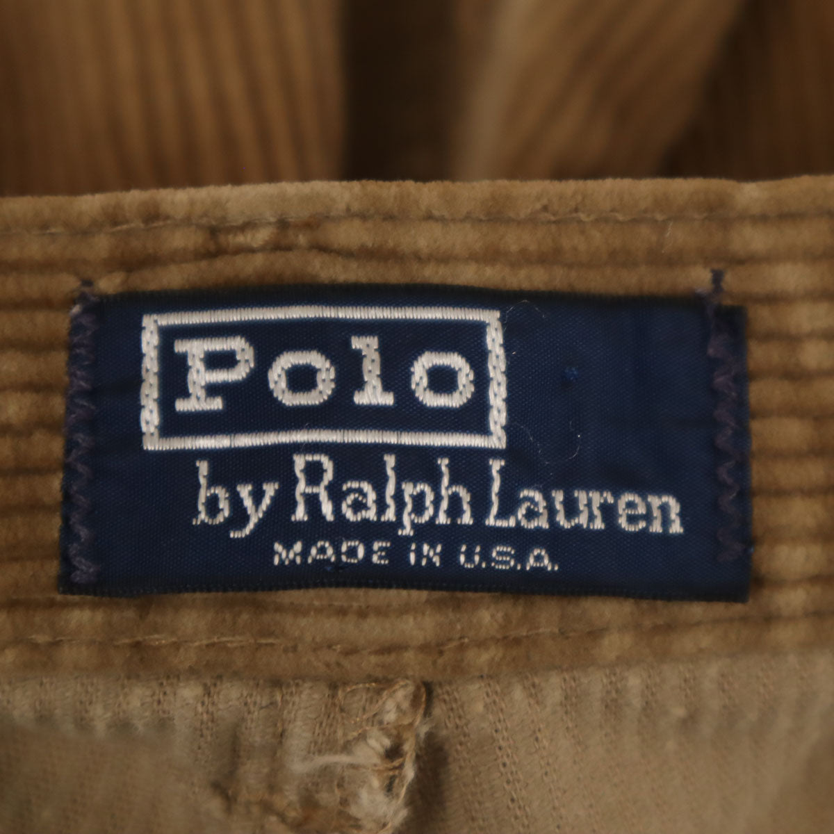 Polo by Ralph Lauren ポロバイラルフローレン 90s USA製 オールド コーデュロイパンツ W32 ブラウン メンズ
