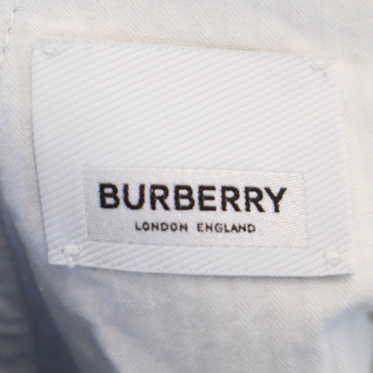 BURBERRY バーバリー 英国製 クロップドパンツ 52 ブルー系 メンズ