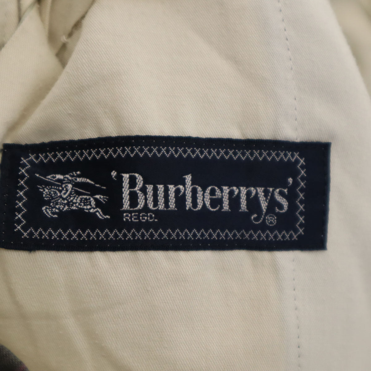 Burberrys バーバリーズ 90s オールド チェック柄 スラックスパンツ グレー メンズ