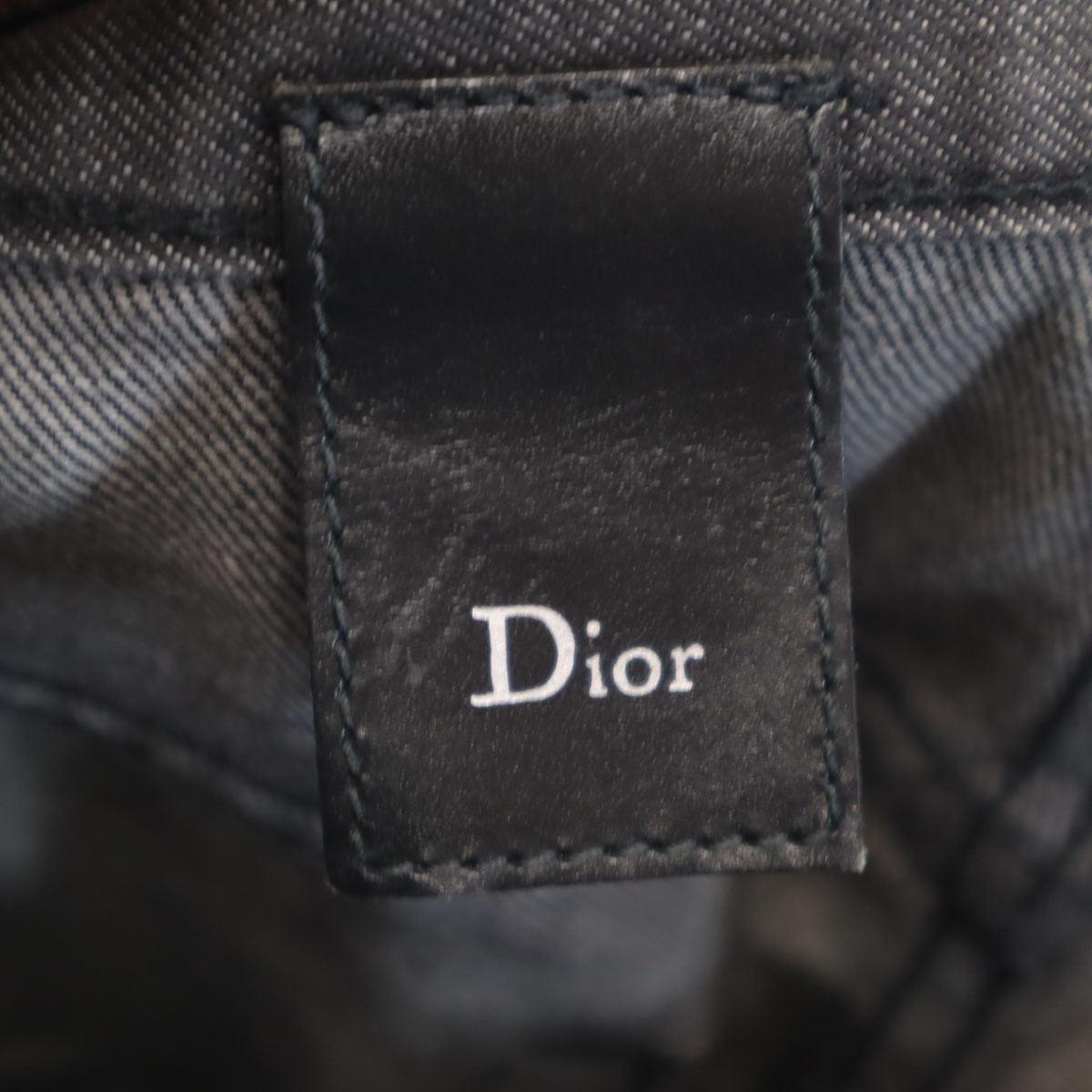 Dior ディオール ストレートデニムパンツ W27 ブラック ジーンズ レディース