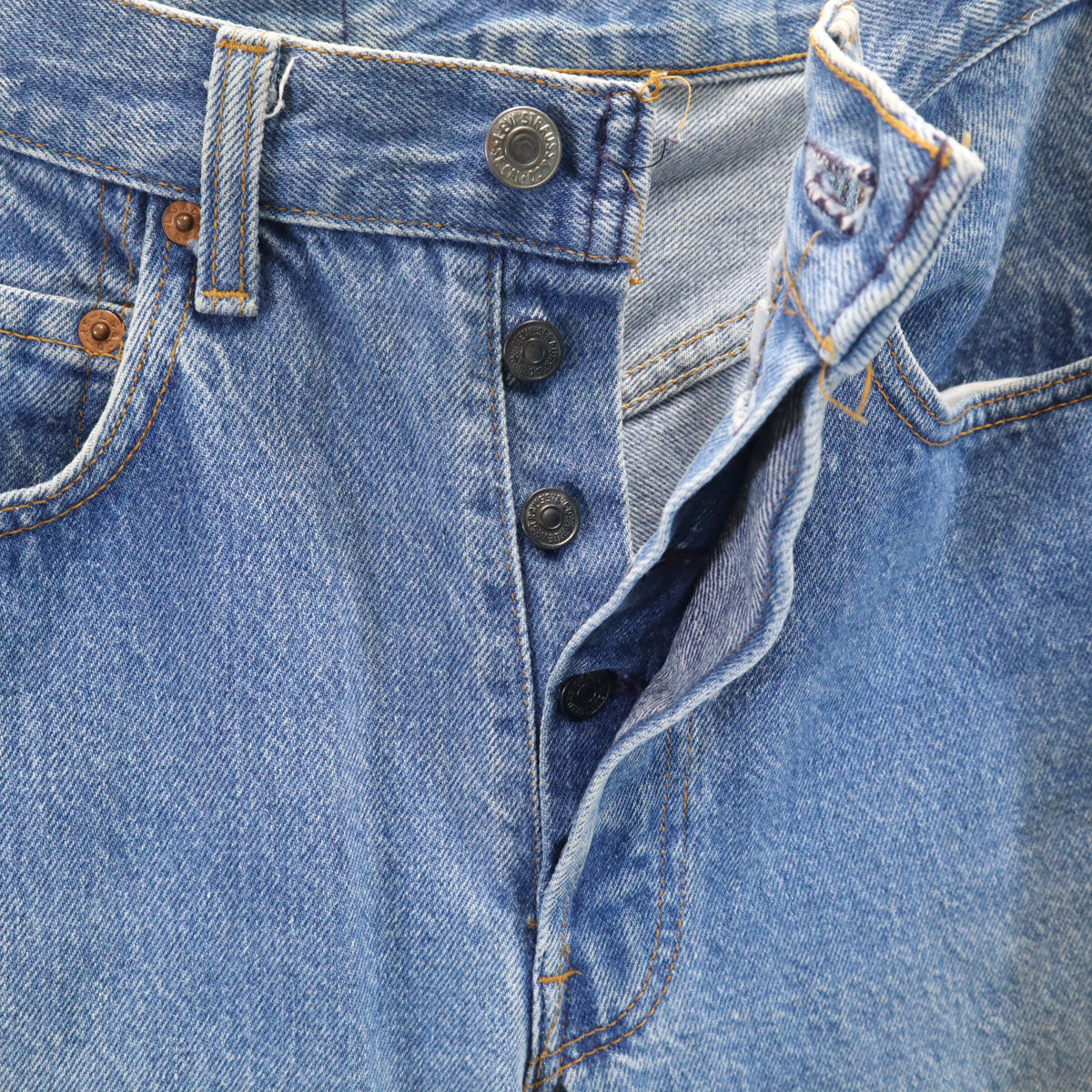 Levi's リーバイス 90s USA製 オールド ストレートデニムパンツ w31 ジーンズ ボタンフライ メンズ