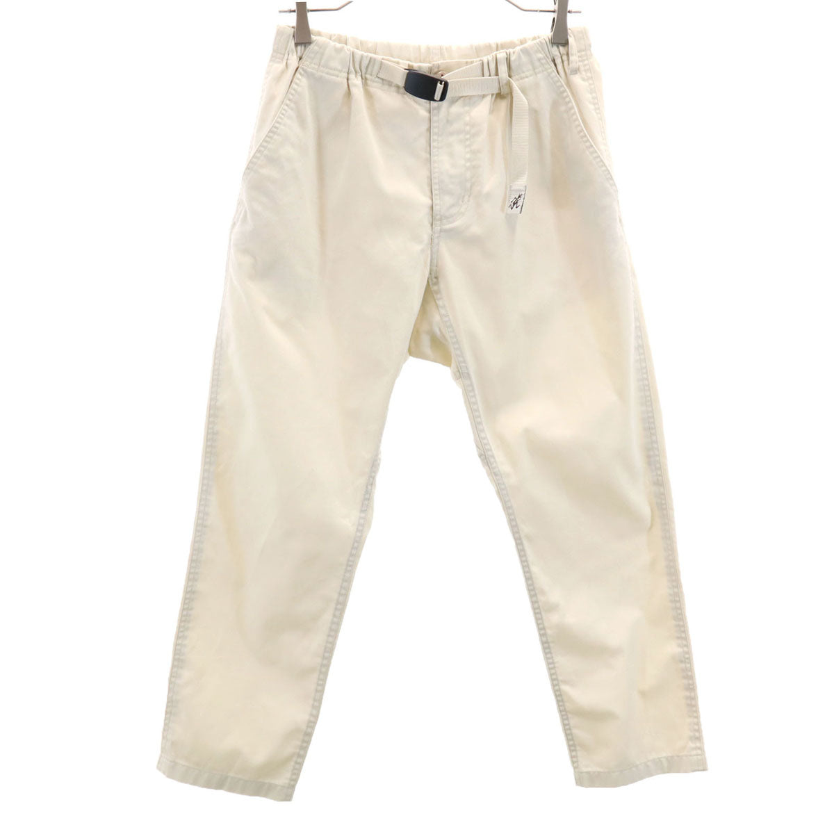 Gramicci グラミチ green label relaxing グリーンレーベルリラクシング別注 TCツイル ニュー テーパードパンツ S アイボリー アウトドア メンズ