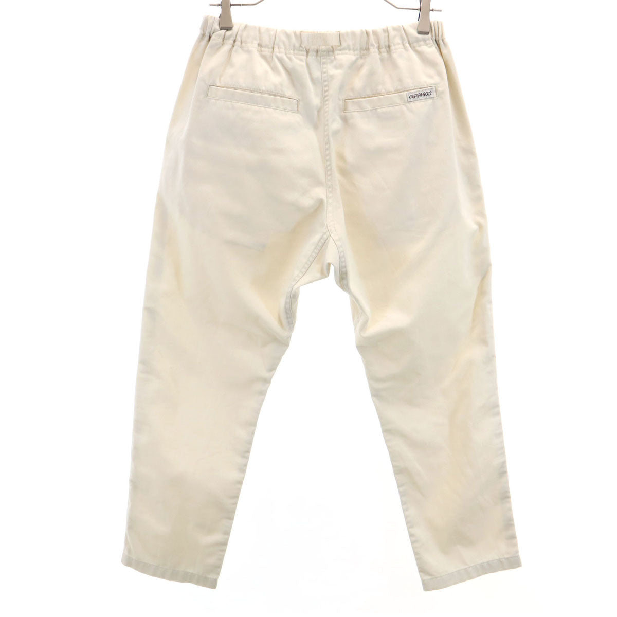 Gramicci グラミチ green label relaxing グリーンレーベルリラクシング別注 TCツイル ニュー テーパードパンツ S アイボリー アウトドア メンズ