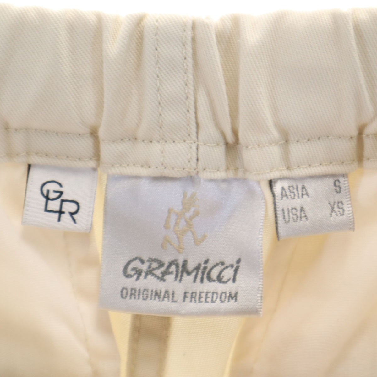 Gramicci グラミチ green label relaxing グリーンレーベルリラクシング別注 TCツイル ニュー テーパードパンツ S アイボリー アウトドア メンズ