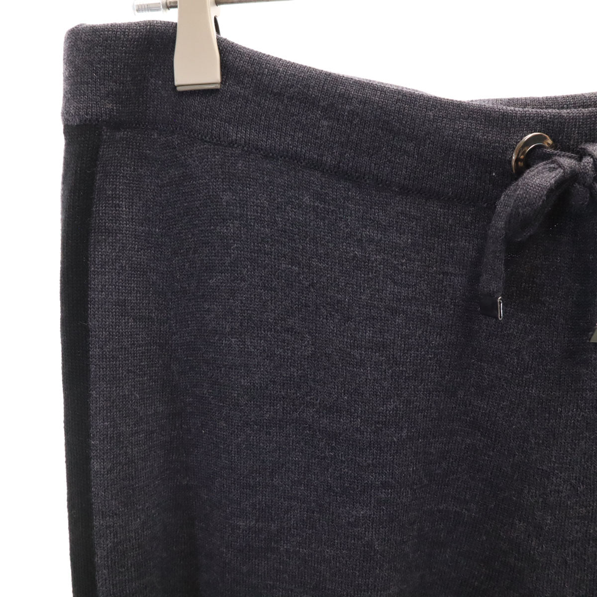 Max Mara WEEKEND LINE マックスマーラ ウィークエンド ニットパンツ M チャコールグレー レディース