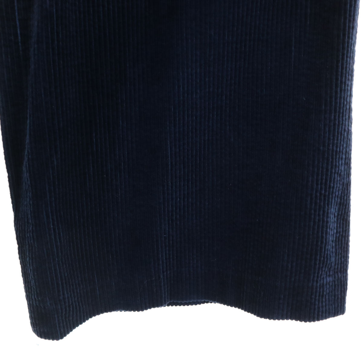BLUE LABEL CRESTBRIDGE ブルーレーベルクレストブリッジ コーデュロイ ワイドパンツ 38 ネイビー レディース
