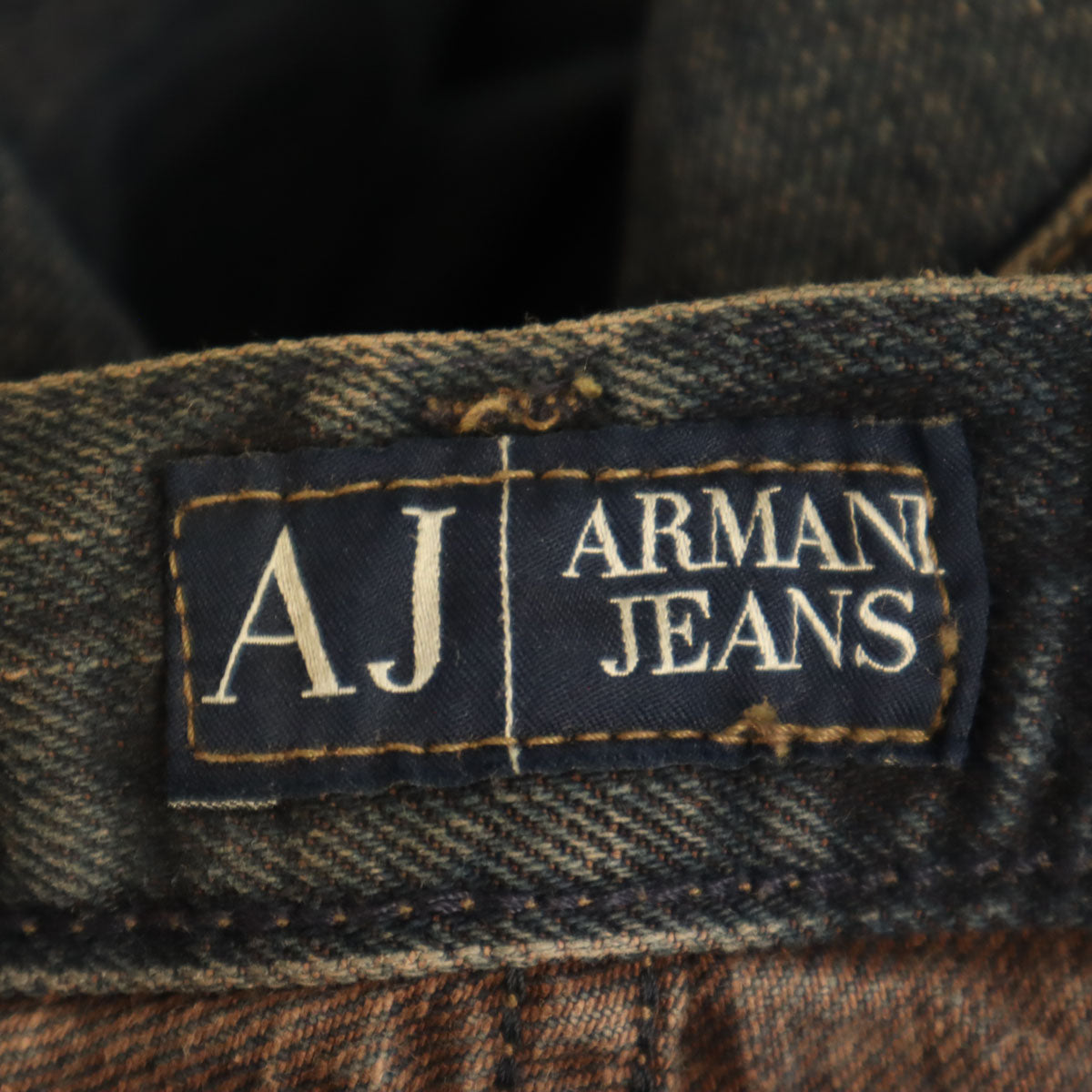 ARMANI JEANS アルマーニジーンズ イタリア製 INDIGO 003 デニムパンツ W36 インディゴブルー ジーンズ メンズ