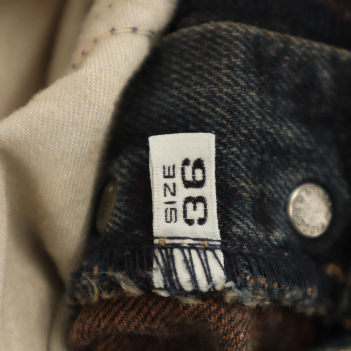 ARMANI JEANS アルマーニジーンズ イタリア製 INDIGO 003 デニムパンツ W36 インディゴブルー ジーンズ メンズ
