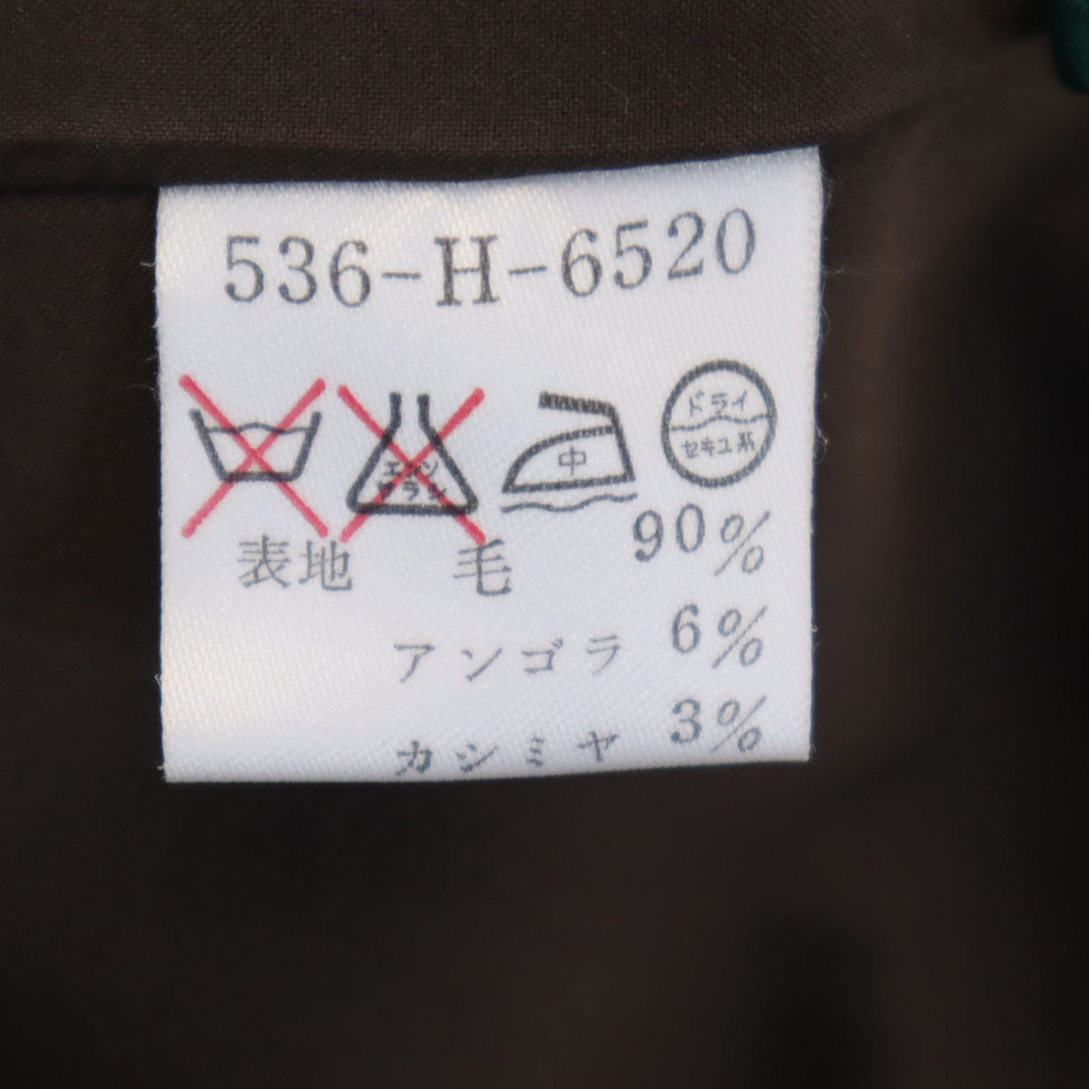 KENZO GOLF ケンゾーゴルフ 90s 日本製 オールド グレンチェック スラックスパンツ 63 ベージュ レディース