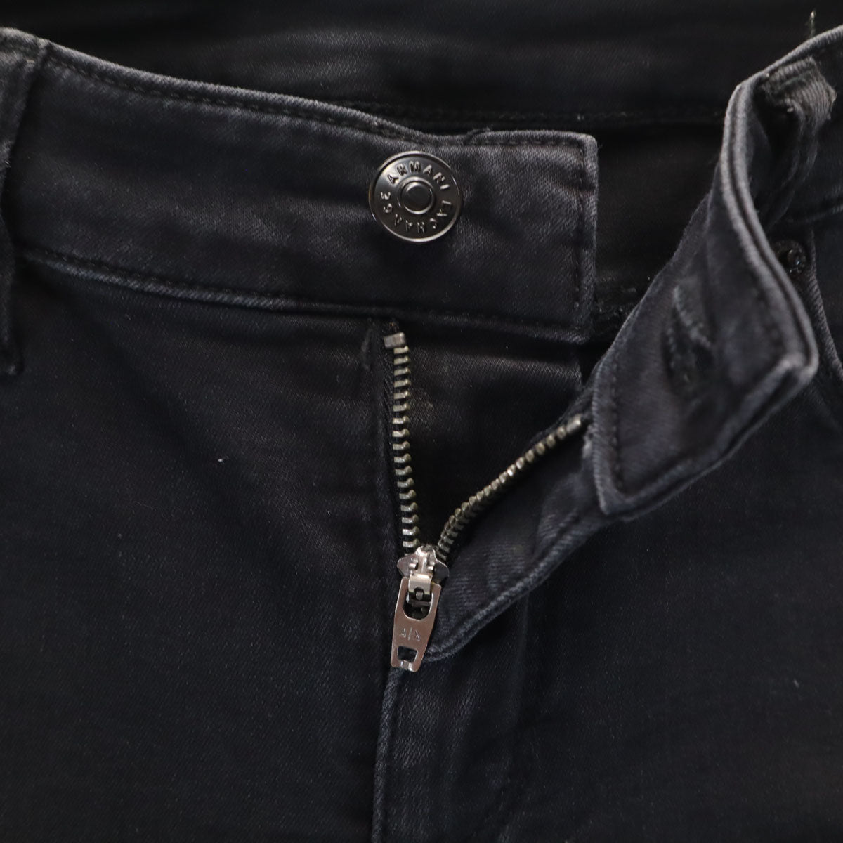ARMANI EXCHANGE アルマーニエクスチェンジ スキニーパンツ W26 ブラック レディース