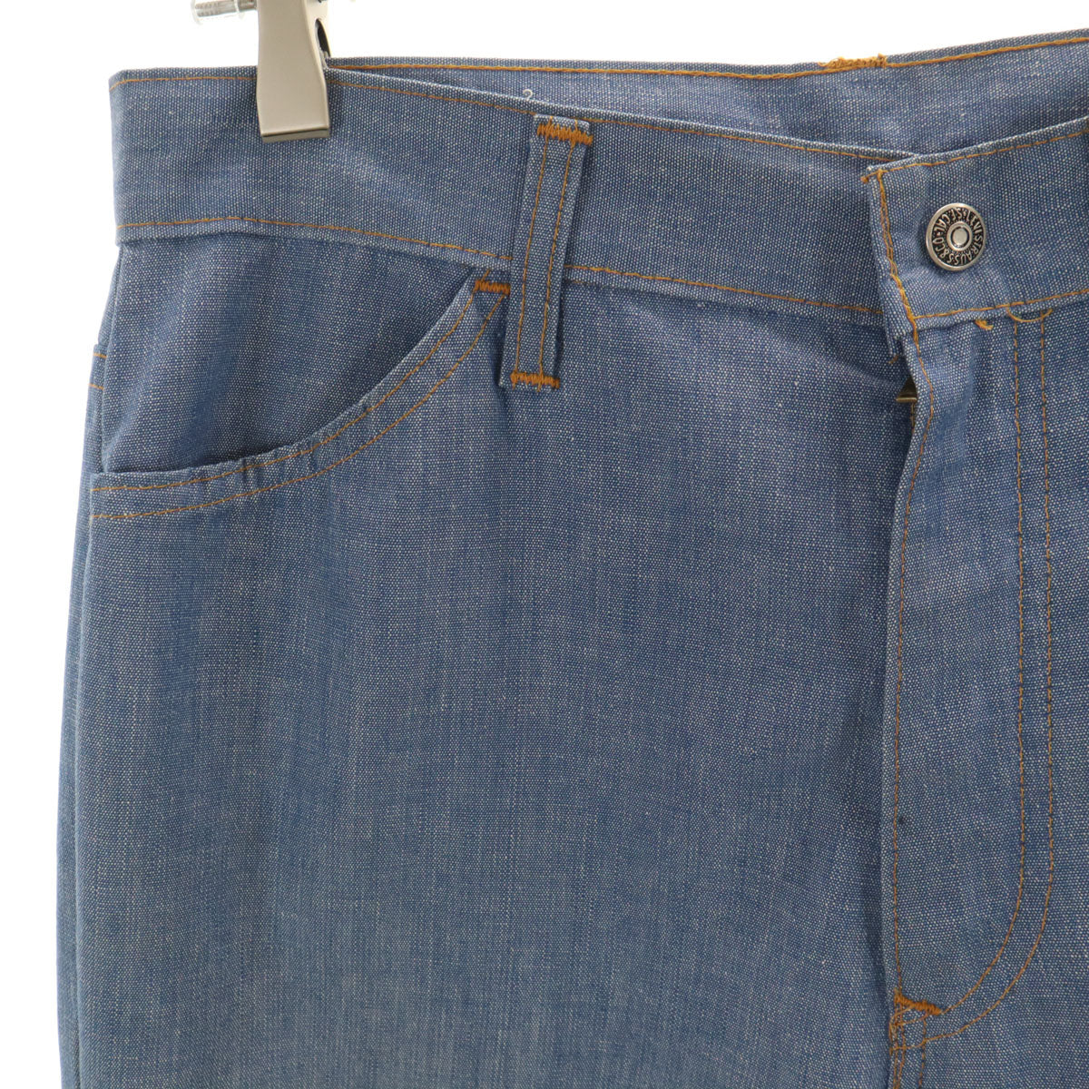 Levi's リーバイス 70s ビッグE ヴィンテージ ロングパンツ ブルー レディース