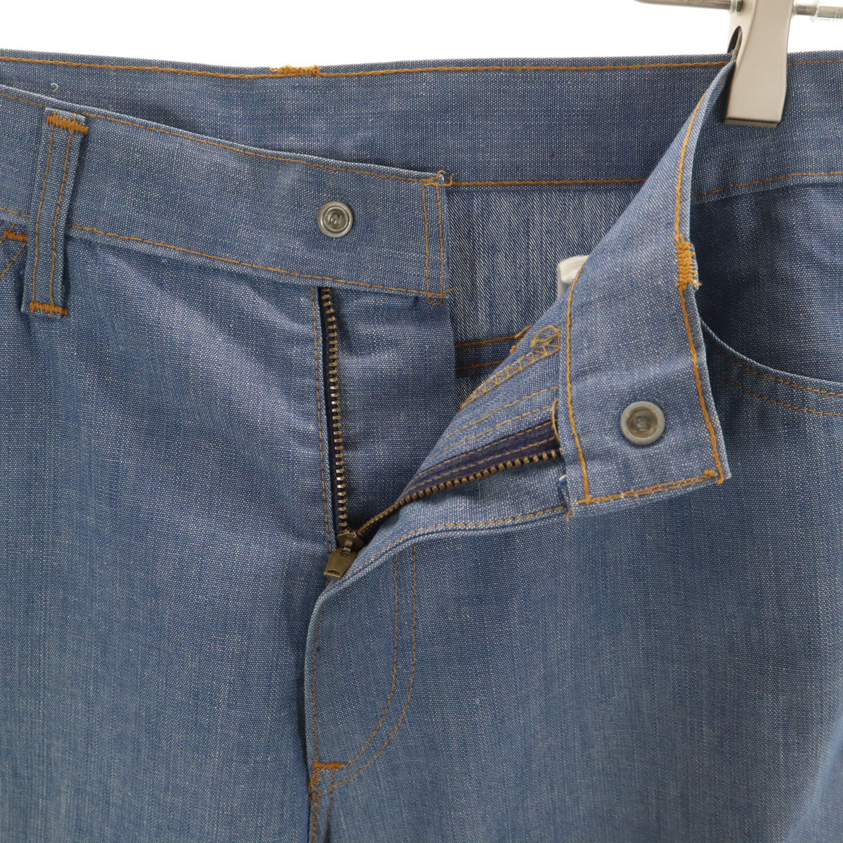 Levi's リーバイス 70s ビッグE ヴィンテージ ロングパンツ ブルー レディース