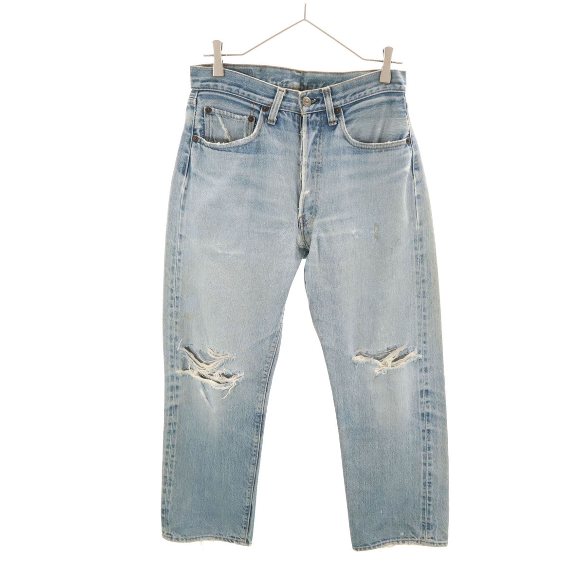 Levi's リーバイス 70s ヴィンテージ 66後期 501 デニムパンツ W32 ブルー ジーンズ レディース
