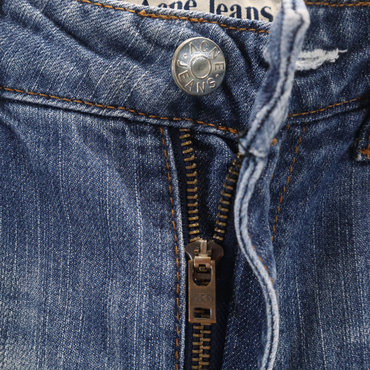 Acne Jeans アクネジーンズ デニムパンツ 27/32 ブルー ジーンズ レディース