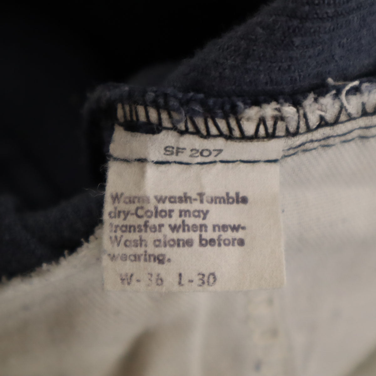 Levi's リーバイス 80s ヴィンテージ 519 42タロン コーデュロイパンツ W36 ネイビー系 メンズ