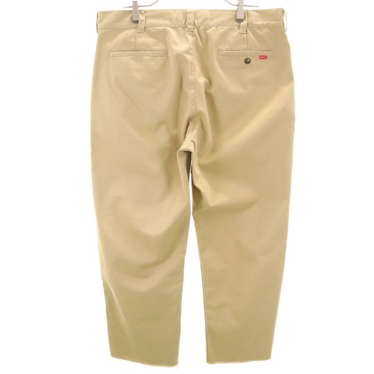 Supreme シュプリーム チノパンツ W34 ベージュ メンズ