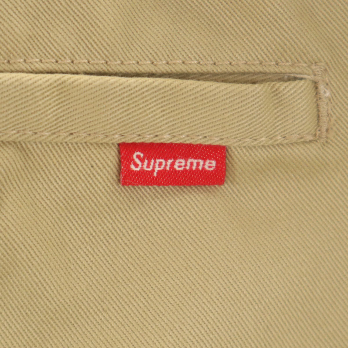 Supreme シュプリーム チノパンツ W34 ベージュ メンズ