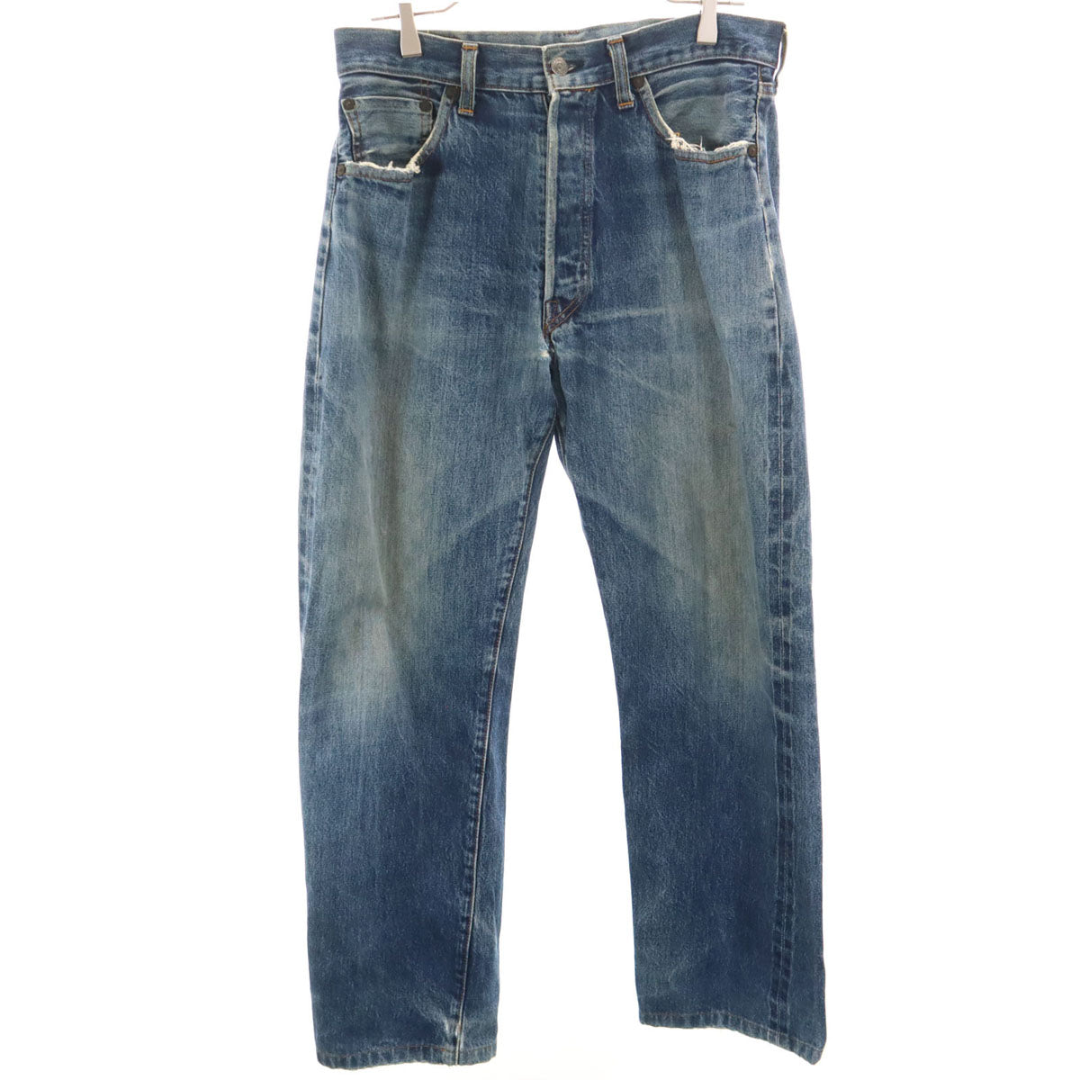 Levi's リーバイス 90s 1999年 501XX USA製 555 バレンシア工場 ビッグE 復刻 ストレートデニムパンツ W34 ウォッシュブルー ジーンズ メンズ