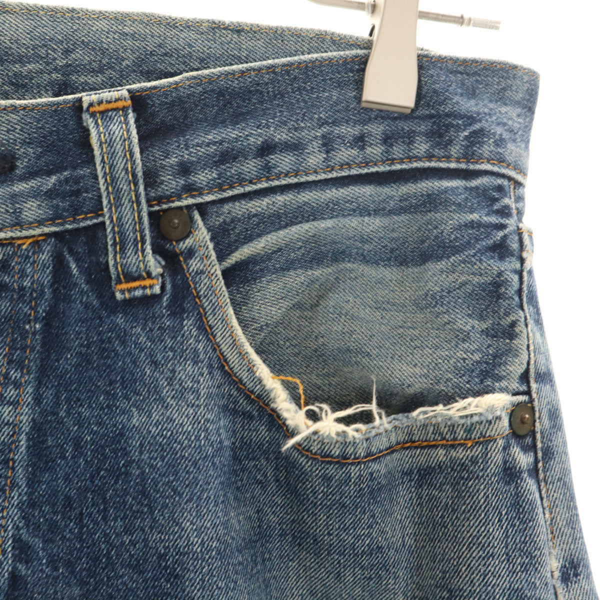 Levi's リーバイス 90s 1999年 501XX USA製 555 バレンシア工場 ビッグE 復刻 ストレートデニムパンツ W34 ウォッシュブルー ジーンズ メンズ